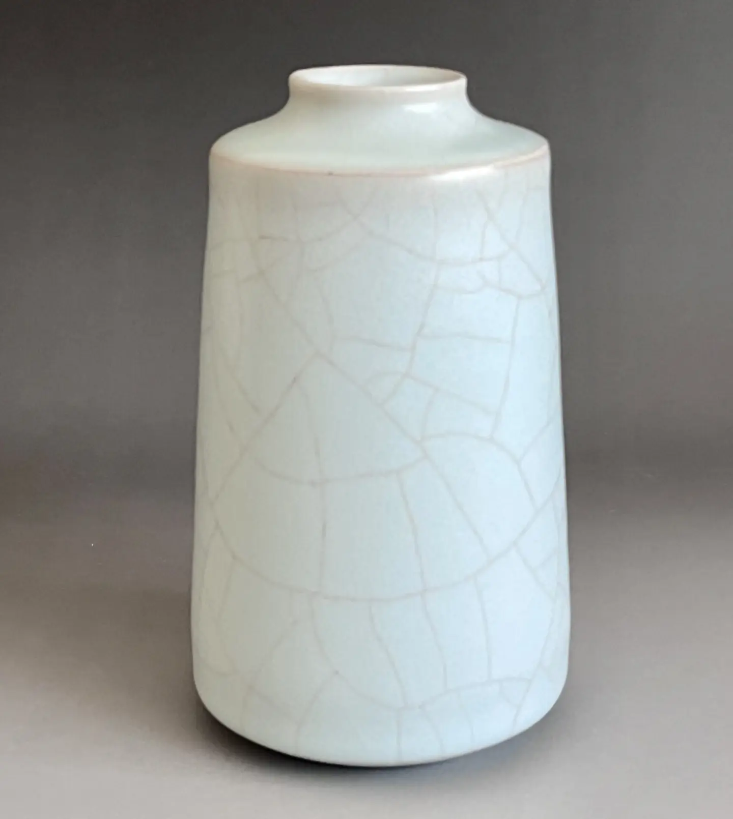 弥三郎窯 松島芳作 釣釉花瓶 共箱 骨董品 昭和中期 在銘 作家物 花器 花入 ☆ 作者不詳 作家在銘 和 青磁釉花入 花瓶 花器 | 陶酔庵 -tousuian-