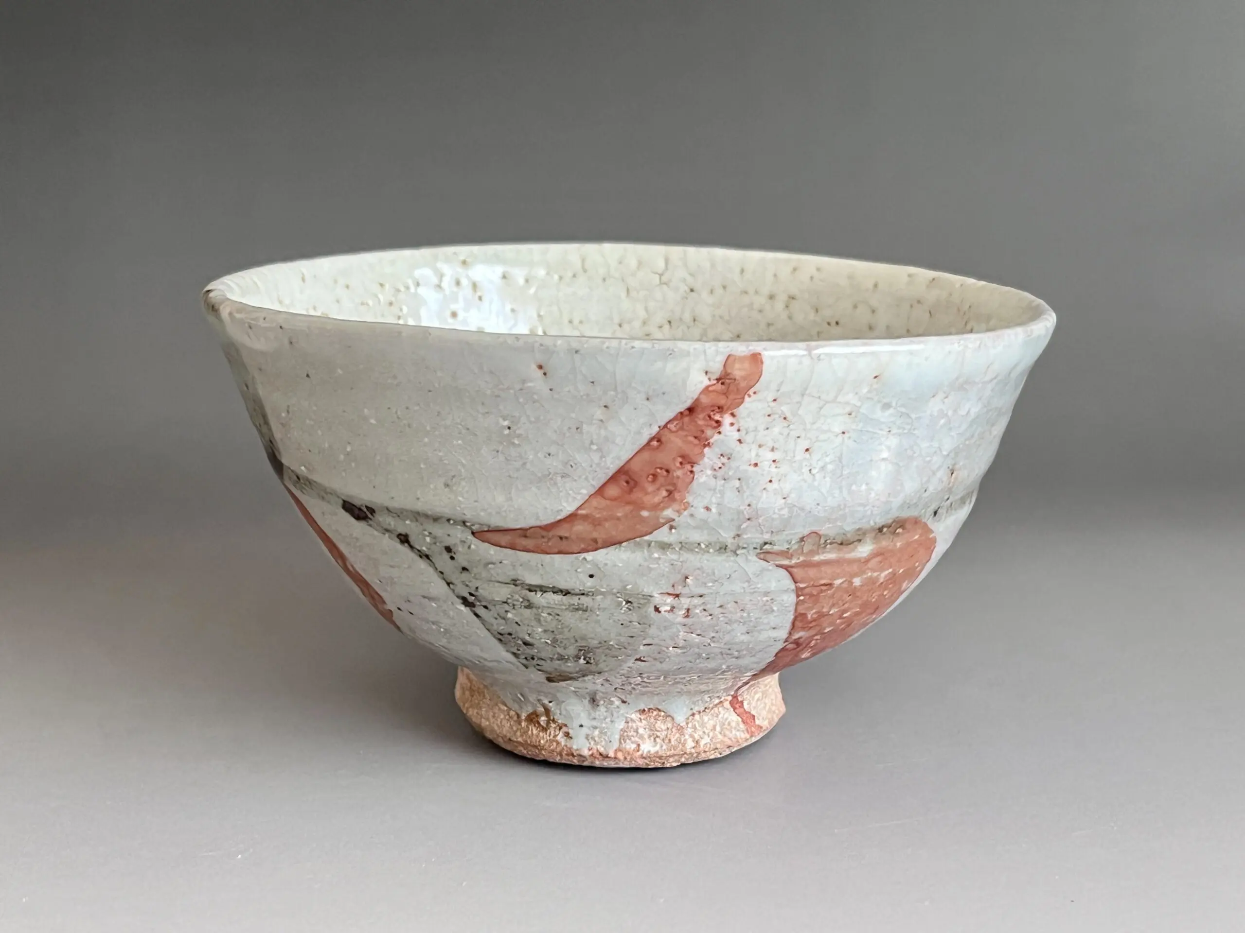 ☆ 浅野陽 （師 富本憲吉、藤本能道） 赤絵茶碗 色絵 茶道具 | 陶酔庵