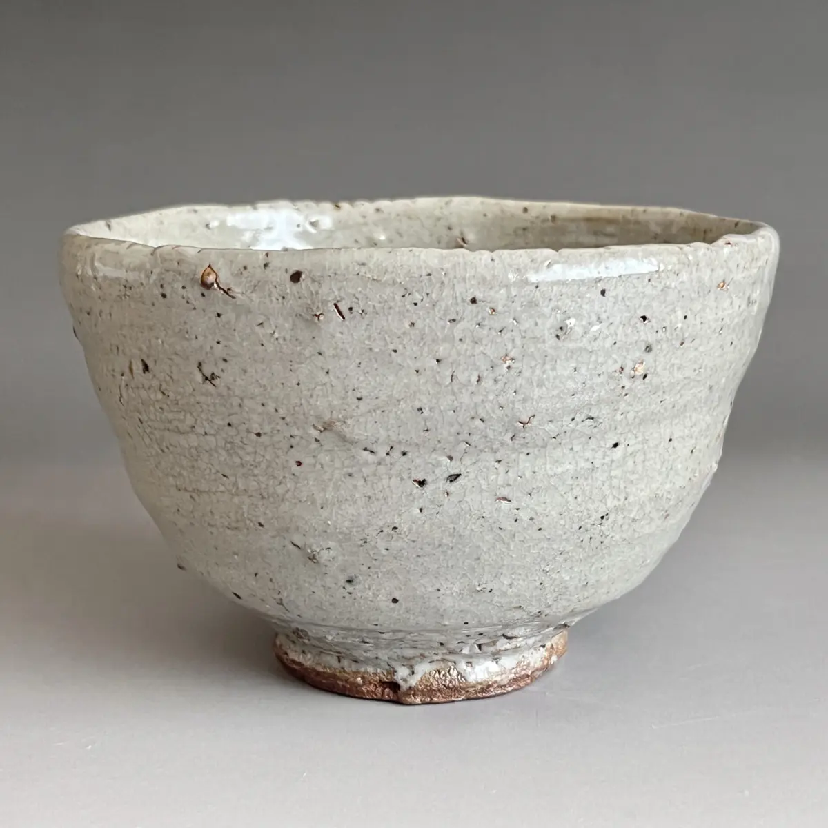 【茶道具】絵唐津茶碗　円相 西岡小十 西岡小十 絵唐津茶碗 茶道具 | 陶酔庵 -tousuian-